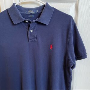 Ralph Lauren Polo Classic Navy Red Logo Excellent Condition